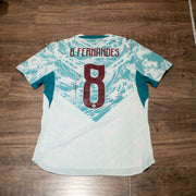 Puma Portugal Bruno Fernandes #8 2026 Away Jersey - M (SIGNED, MATCH ISSUED)
